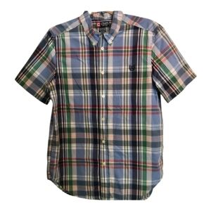 Chaps Easy Care XL (18-20) Boys Shirt. 60% Cotton/40% Polyester.